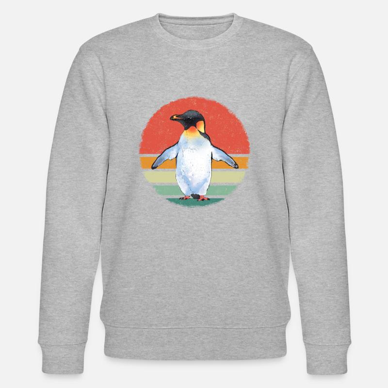 Pingouin Pingouin Animal - Sweat bio CHANGER Stanley/Stella Unisexe - gris chiné