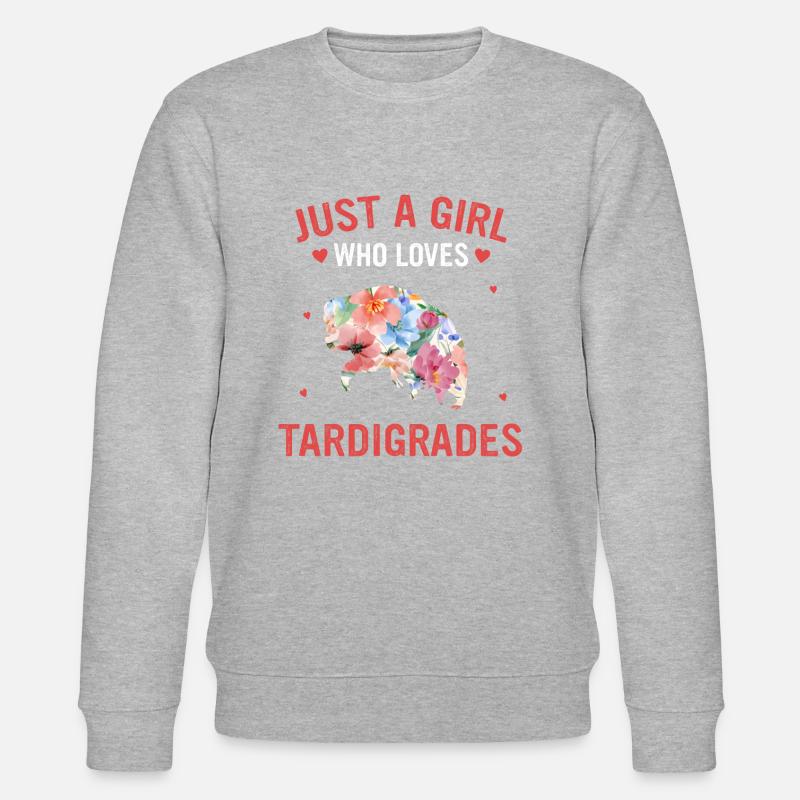 Bärtierchen - Stanley/Stella Unisex Bio-Sweatshirt CHANGER  - Grau meliert