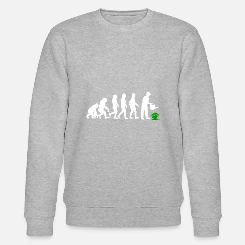 Jardinier évolution - Sweat bio CHANGER Stanley/Stella Unisexe - gris chiné