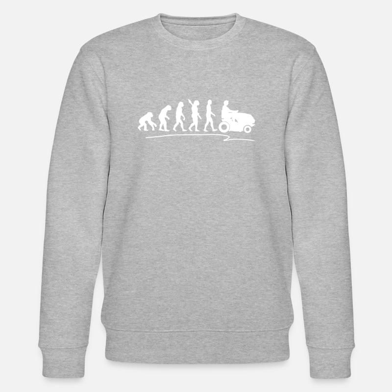 Evolution tondeuse - Sweat bio CHANGER Stanley/Stella Unisexe - gris chiné