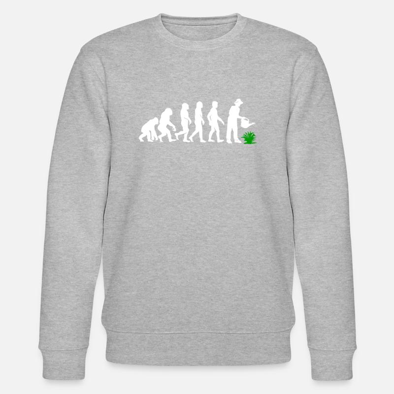 Jardinier évolution - Sweat bio CHANGER Stanley/Stella Unisexe - gris chiné