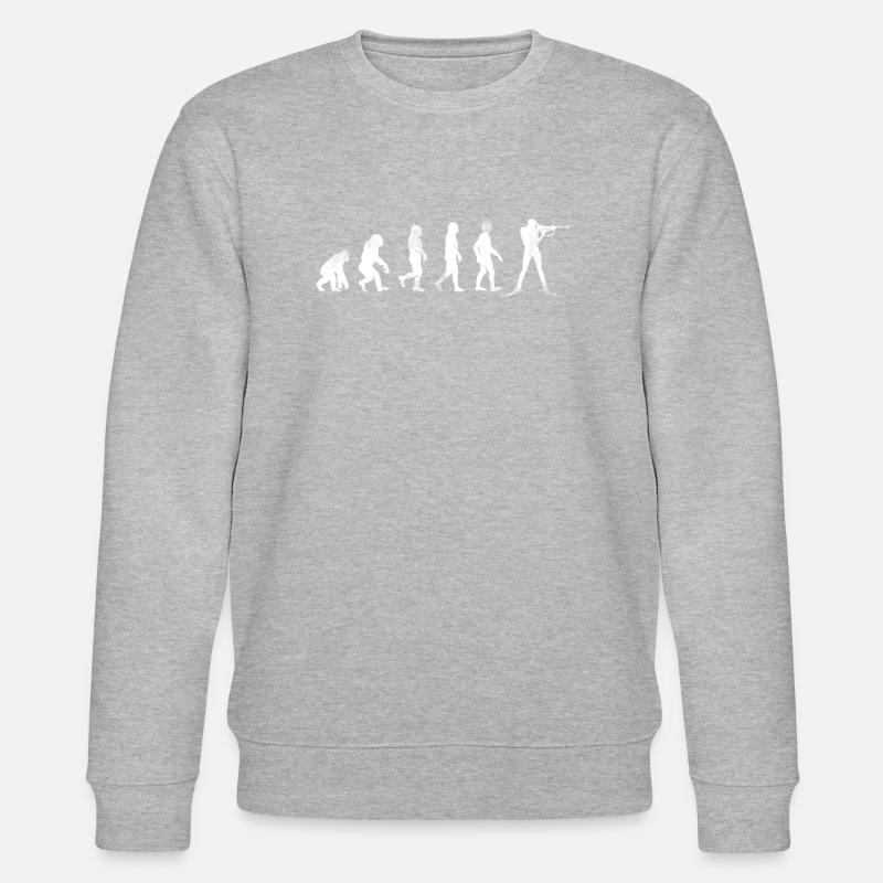 Evolution Biathlon - Sweat bio CHANGER Stanley/Stella Unisexe - gris chiné