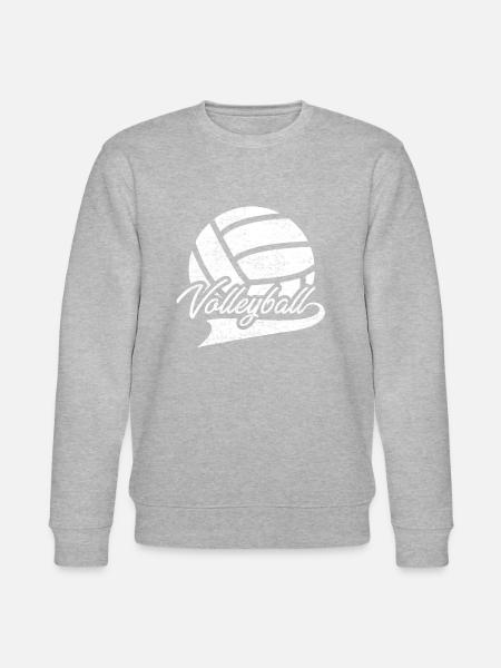 Volleyball volleyball - Sudadera ecológica unisex CHANGER de Stanley/Stella - gris jaspeado