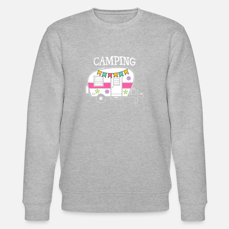 Caravane de camping - Sweat bio CHANGER Stanley/Stella Unisexe - gris chiné