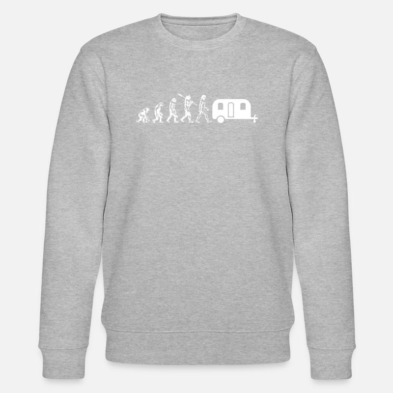 Evolution Camper - Stanley/Stella CHANGER Unisex Organic Sweatshirt - heather grey