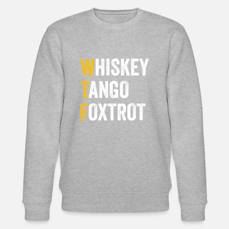Whisky d’ordinateur - Sweat bio CHANGER Stanley/Stella Unisexe - gris chiné