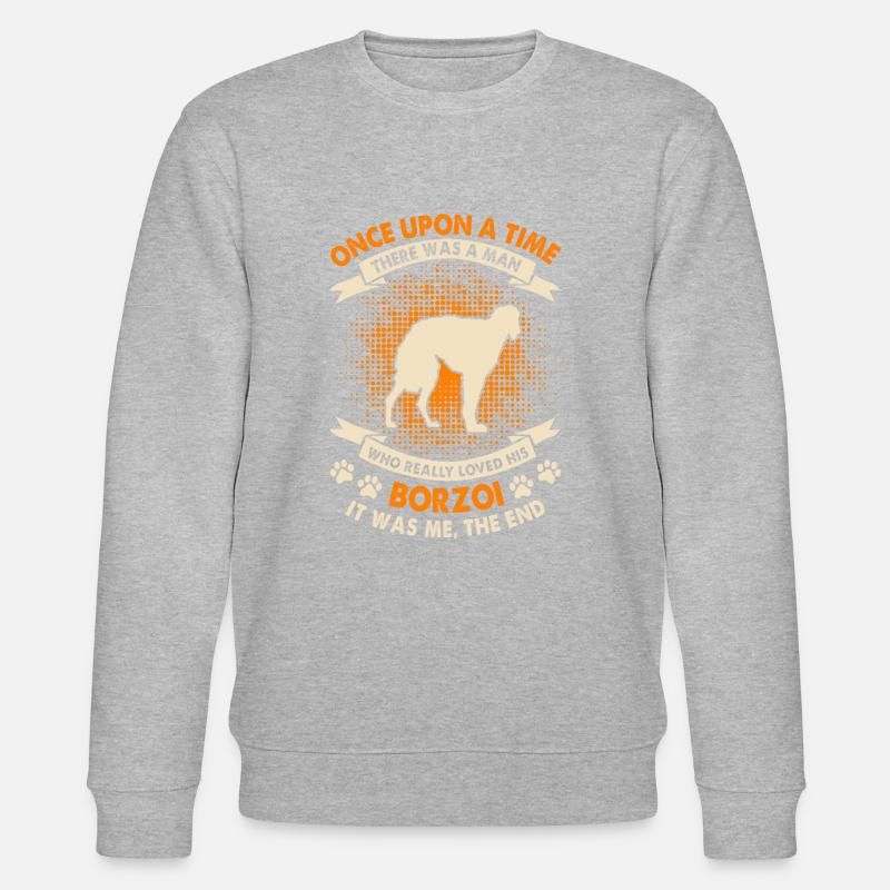 Il était une fois - Barsoi - Sweat bio CHANGER Stanley/Stella Unisexe - gris chiné