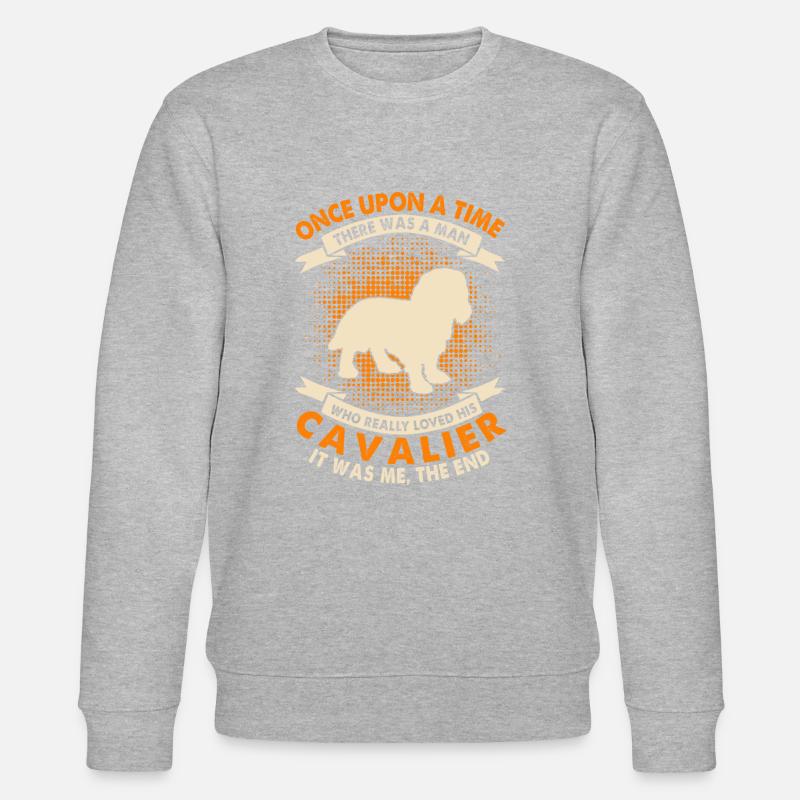 Es War Einmal Kavalier - Stanley/Stella Unisex Bio-Sweatshirt CHANGER  - Grau meliert