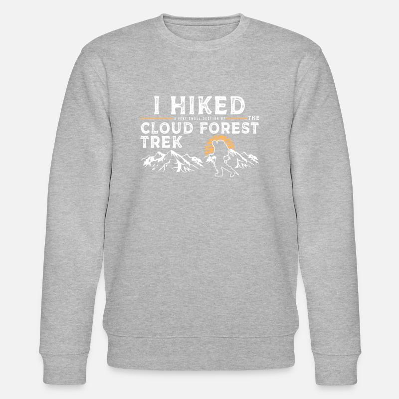 Randonnée - Cloud Forest Trek - Sweat bio CHANGER Stanley/Stella Unisexe - gris chiné