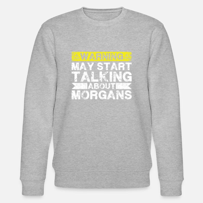 Talk about Morgan - Stanley/Stella CHANGER Unisex Organic Sweatshirt - heather grey
