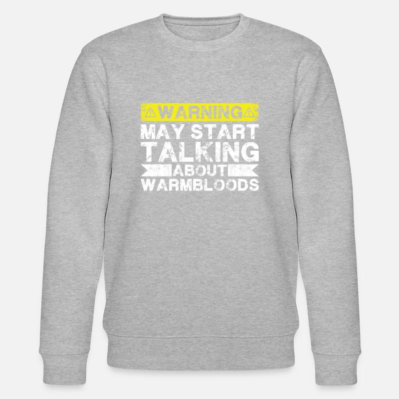 Parler de sang chaud - Sweat bio CHANGER Stanley/Stella Unisexe - gris chiné