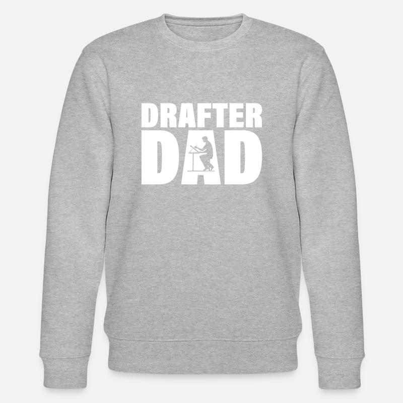 Job - Auteur Papa - Sweat bio CHANGER Stanley/Stella Unisexe - gris chiné