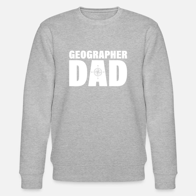 Emploi - Geograph Dad - Sweat bio CHANGER Stanley/Stella Unisexe - gris chiné
