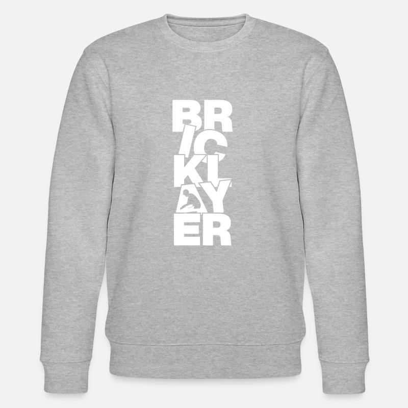 Maçonnerie - Briqueteur-maçon - Sweat bio CHANGER Stanley/Stella Unisexe - gris chiné