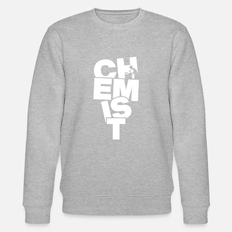 Profession Travail - Chimiste - Sweat bio CHANGER Stanley/Stella Unisexe - gris chiné