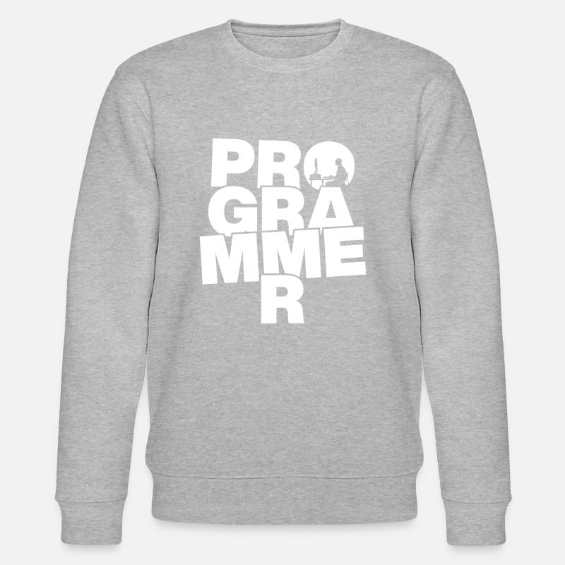Métier de programmeur - Programmeur - Sweat bio CHANGER Stanley/Stella Unisexe - gris chiné