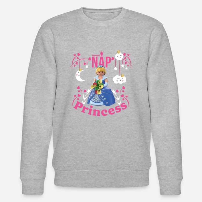 Playmobil Nap Princess Sieste - Sweat bio CHANGER Stanley/Stella Unisexe - gris chiné