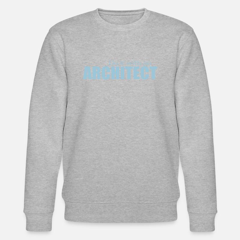 ARCHITECT - Stanley/Stella Unisex Bio-Sweatshirt CHANGER  - Grau meliert