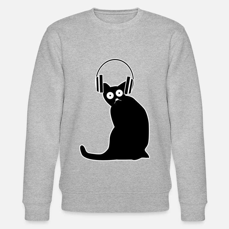 Casque de jeu de chat - Sweat bio CHANGER Stanley/Stella Unisexe - gris chiné
