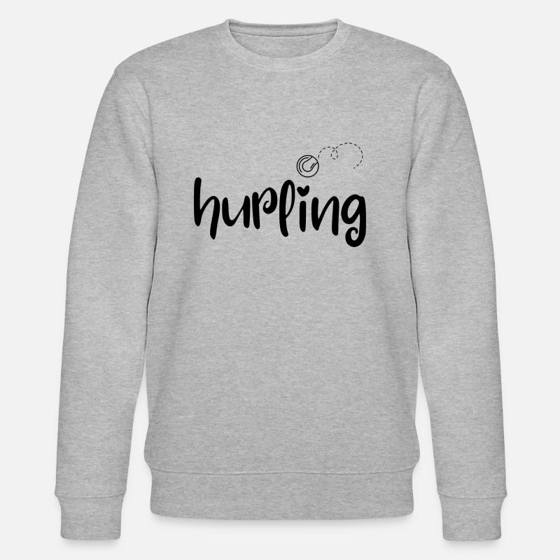 Hurling sliothar. - Sweat bio CHANGER Stanley/Stella Unisexe - gris chiné