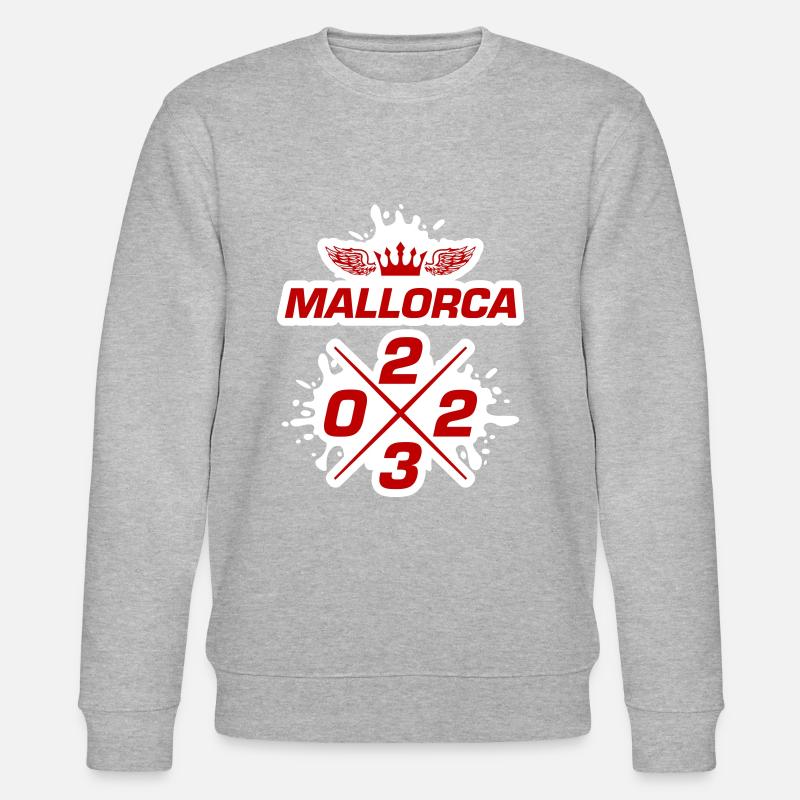 Mallorca 2023 - Stanley/Stella Unisex Bio-Sweatshirt CHANGER  - Grau meliert