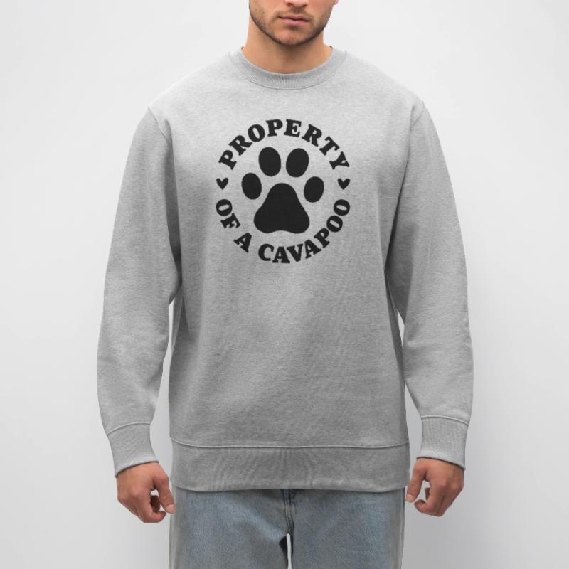 Eigentum eines Cavapoo Stanley/Stella Unisex Bio-Sweatshirt CHANGER 