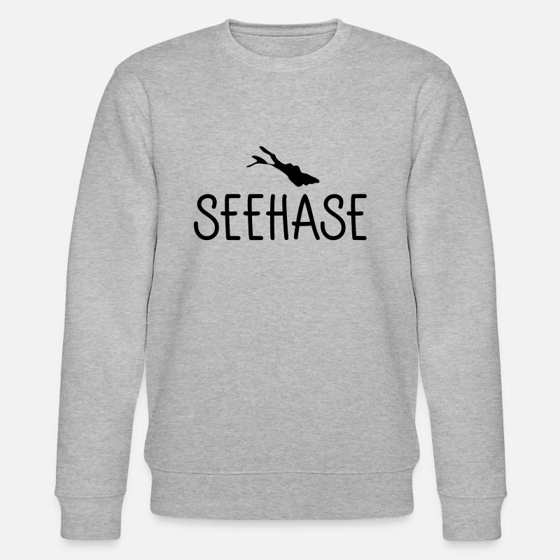 Lapin de mer - Sweat bio CHANGER Stanley/Stella Unisexe - gris chiné