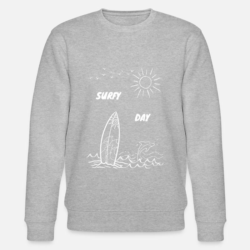 surf, Surfy Day - Stanley/Stella Unisex Bio-Sweatshirt CHANGER  - undefined