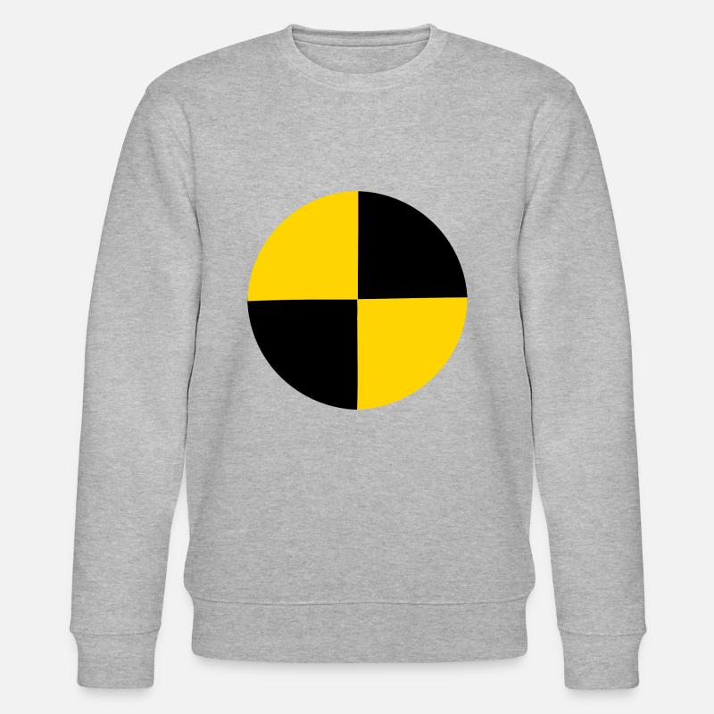 Crashtest-Dummy - Stanley/Stella Unisex Bio-Sweatshirt CHANGER  - Grau meliert