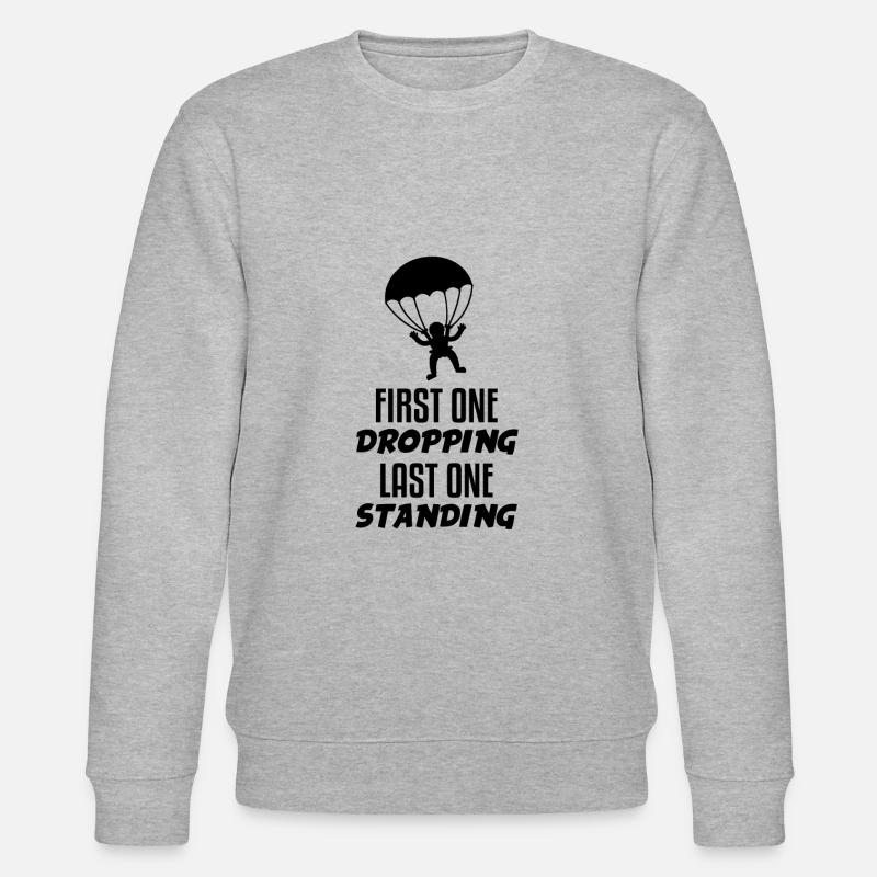 Battle Royale Sieg - Stanley/Stella Unisex Bio-Sweatshirt CHANGER  - Grau meliert