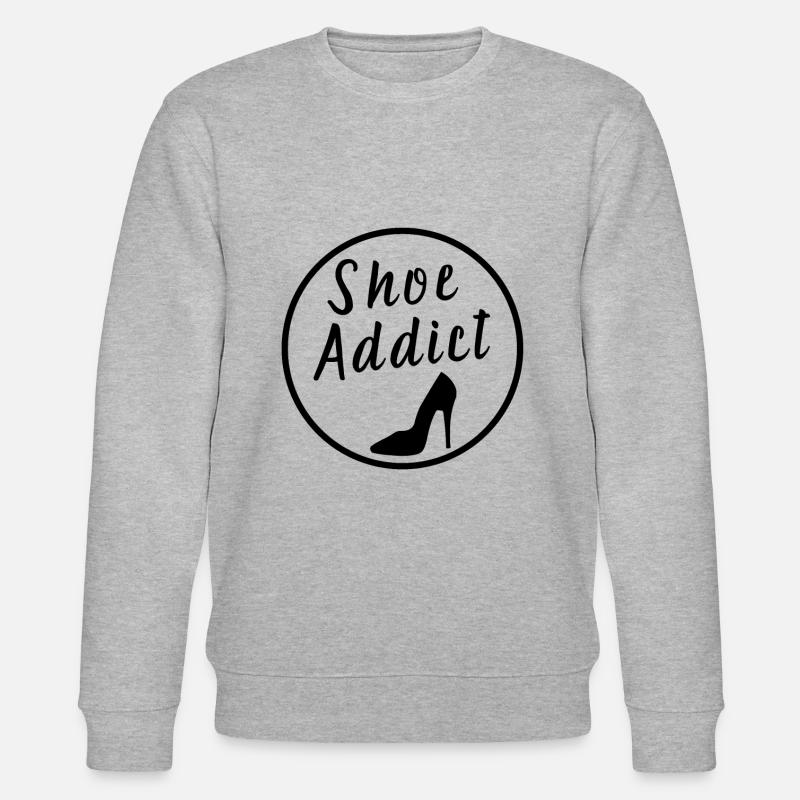 Schuh Süchtig Shoe Addict - Stanley/Stella Unisex Bio-Sweatshirt CHANGER - Grau meliert