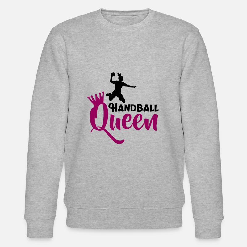 Handball Queen - Stanley/Stella CHANGER Unisex Organic Sweatshirt - heather grey