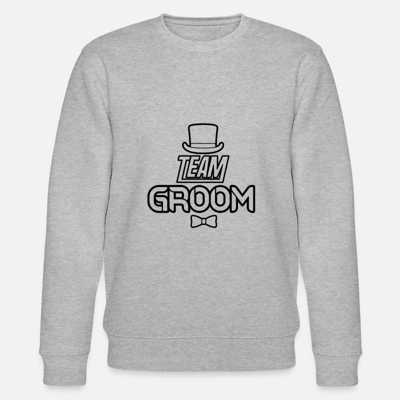 Époux de l'équipe de célibataire - Sweat bio CHANGER Stanley/Stella Unisexe - gris chiné