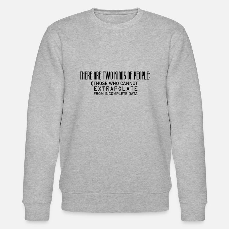 Mathematics Funny Maths Extrapolates - Stanley/Stella CHANGER Unisex Organic Sweatshirt - heather grey
