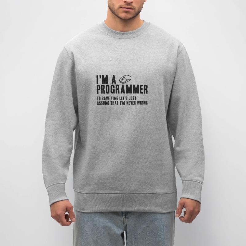 Geschenk für Programmierer Coding Programmer Stanley/Stella Unisex Bio-Sweatshirt CHANGER 