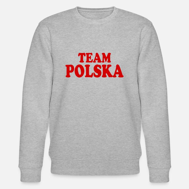 Polen - Stanley/Stella Unisex Bio-Sweatshirt CHANGER  - Grau meliert