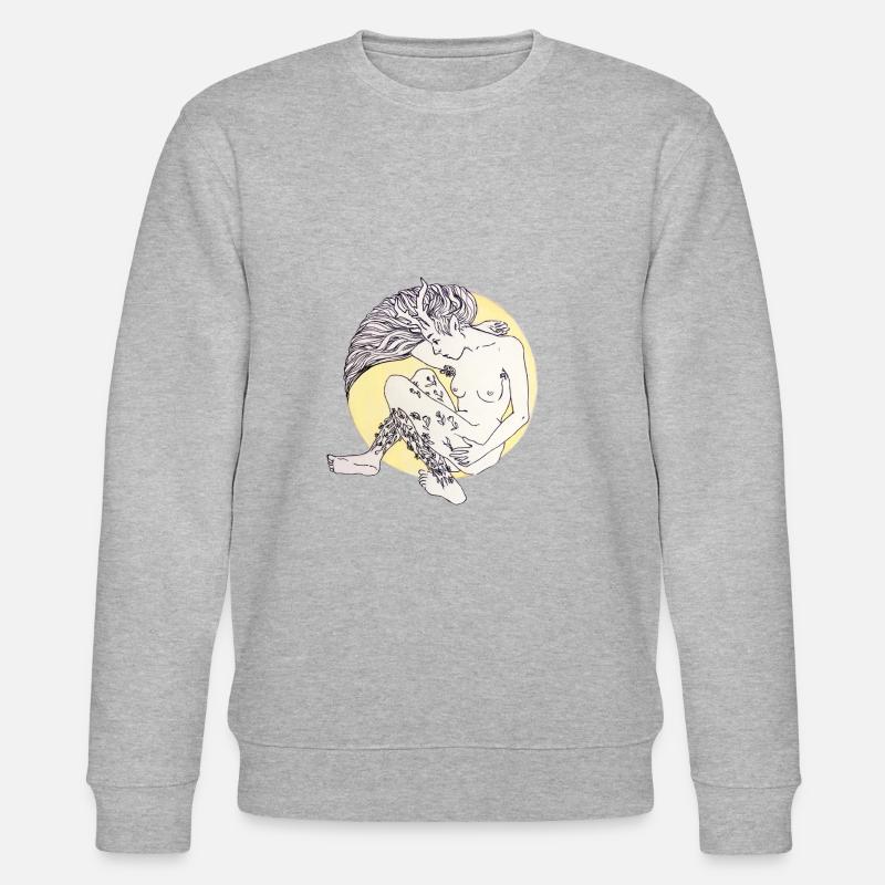 Waldelfe - Sweat bio CHANGER Stanley/Stella Unisexe - gris chiné