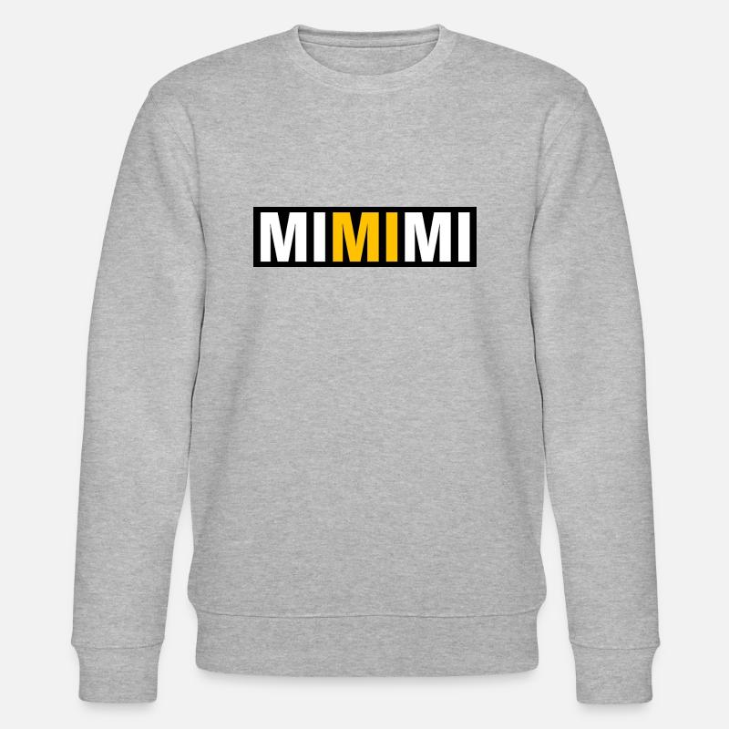 MIMIMI - Stanley/Stella Unisex Bio-Sweatshirt CHANGER  - Grau meliert