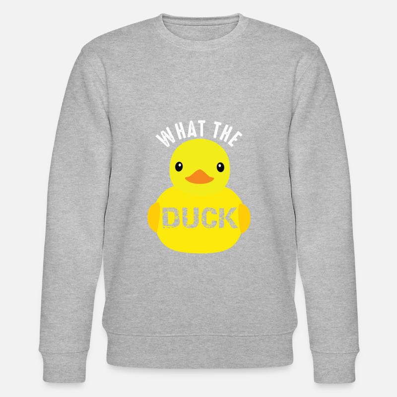 What the duck - Sweat bio CHANGER Stanley/Stella Unisexe - gris chiné