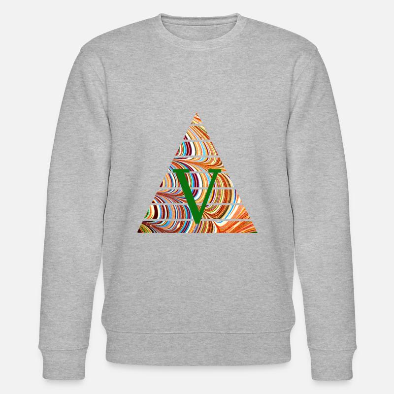Triangle E 56 V - Sweat bio CHANGER Stanley/Stella Unisexe - gris chiné