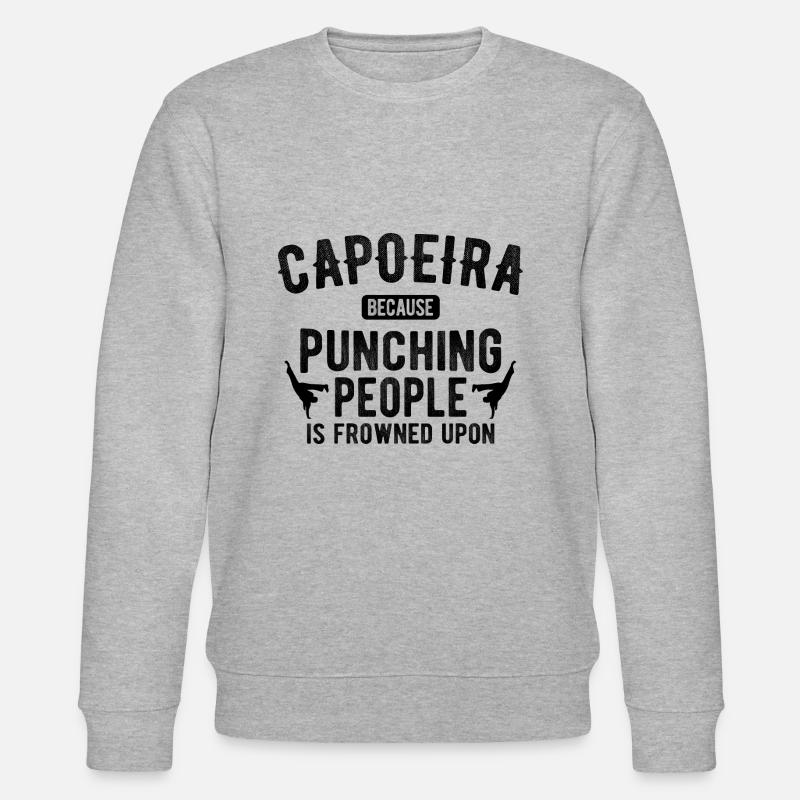 Capoeira - Stanley/Stella Unisex Bio-Sweatshirt CHANGER  - Grau meliert