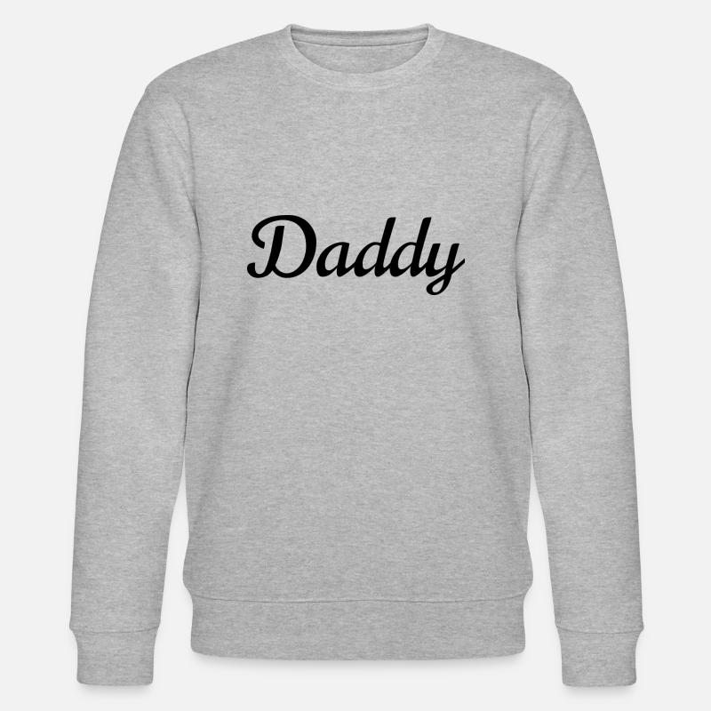 Daddy - Stanley/Stella Unisex Bio-Sweatshirt CHANGER  - Grau meliert