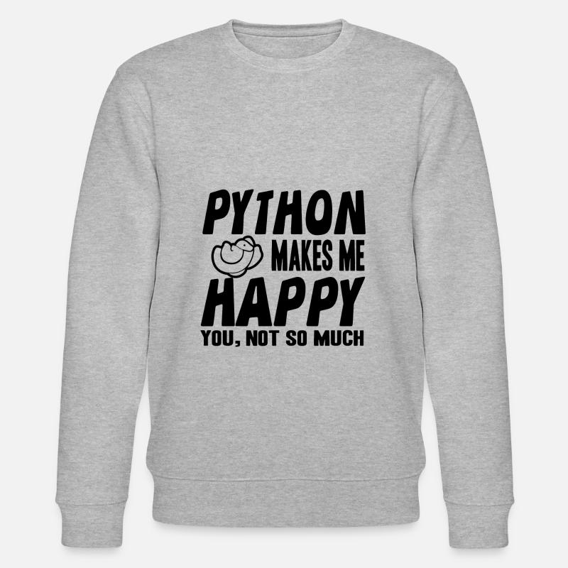 Python - Stanley/Stella Unisex Bio-Sweatshirt CHANGER  - Grau meliert