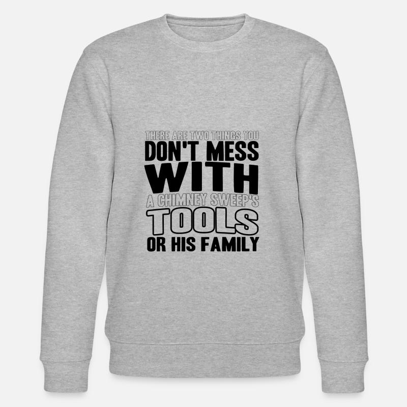 Schornsteinfeger - Stanley/Stella Unisex Bio-Sweatshirt CHANGER  - Grau meliert