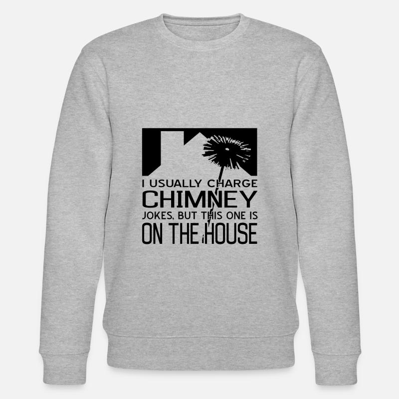 Schornsteinfeger - Stanley/Stella Unisex Bio-Sweatshirt CHANGER  - Grau meliert