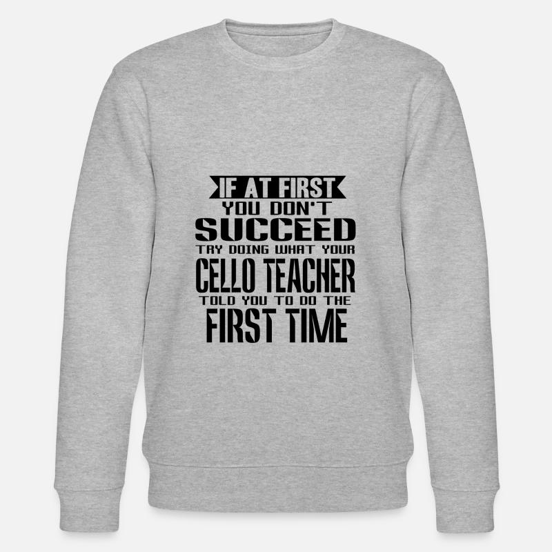 Cello - Stanley/Stella Unisex Bio-Sweatshirt CHANGER  - Grau meliert