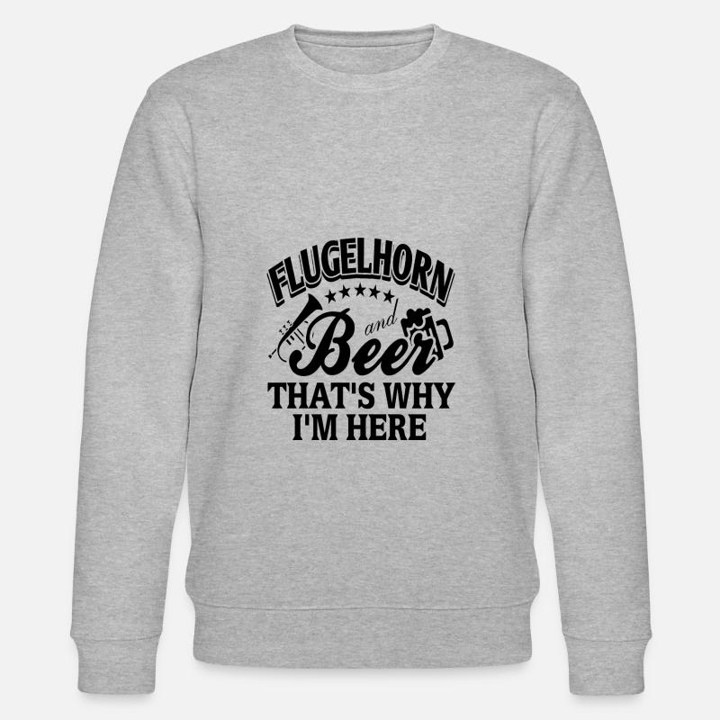 Piano à queue - Sweat bio CHANGER Stanley/Stella Unisexe - gris chiné