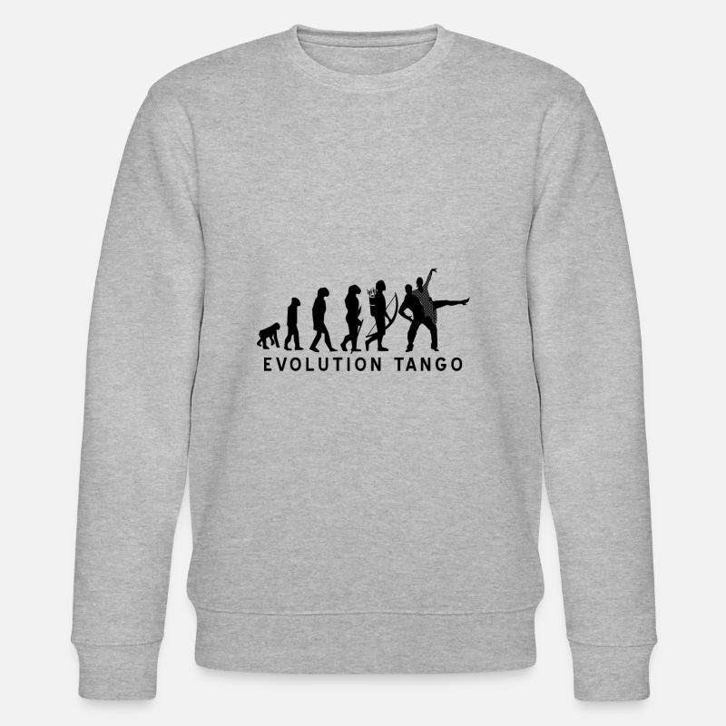 Tango - Stanley/Stella Unisex Bio-Sweatshirt CHANGER  - Grau meliert