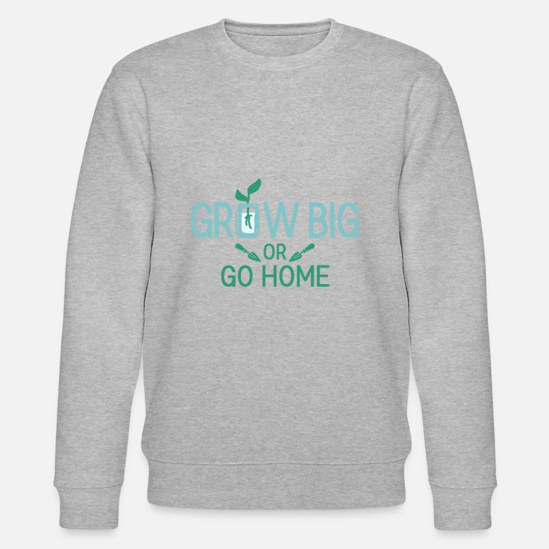 Landschaftsgärtner Hobbygärtner Gärtner - Stanley/Stella Unisex Bio-Sweatshirt CHANGER  - Grau meliert