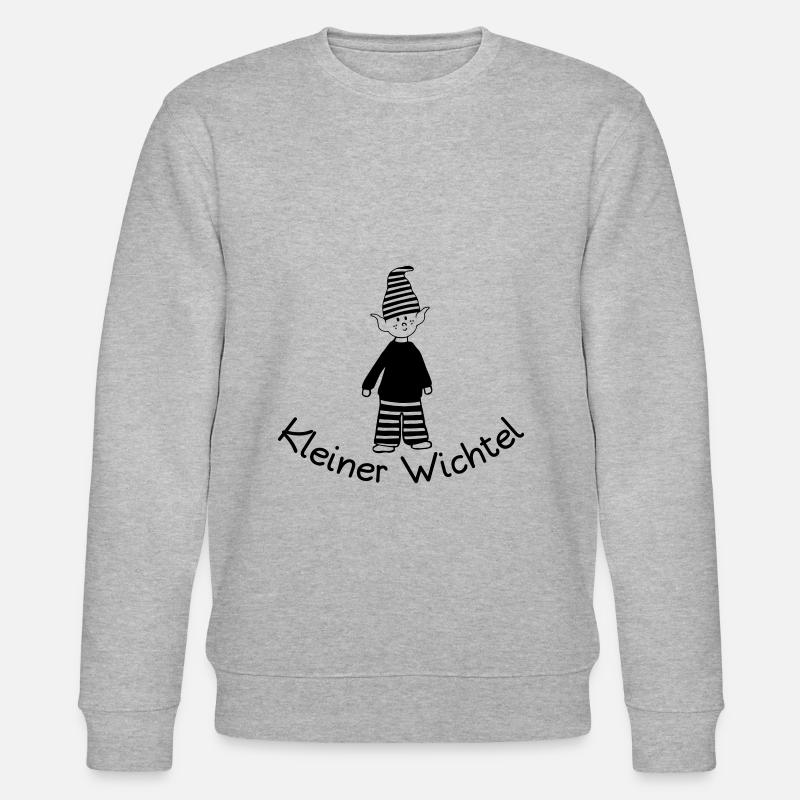 Kleiner Wichtel - Stanley/Stella Unisex Bio-Sweatshirt CHANGER  - Grau meliert